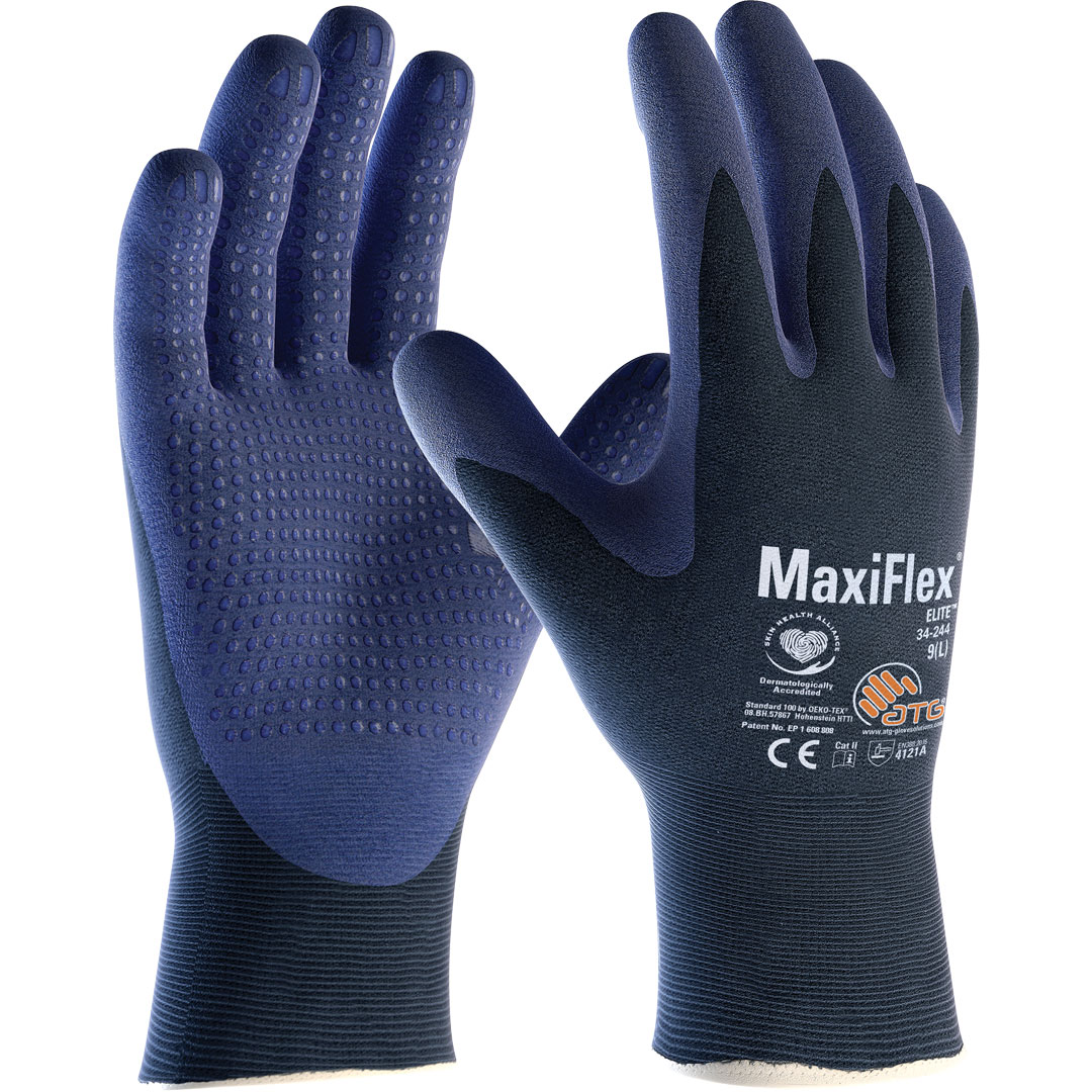 Handschuh MaxiFlex Elite KW Handfläche beschichtet