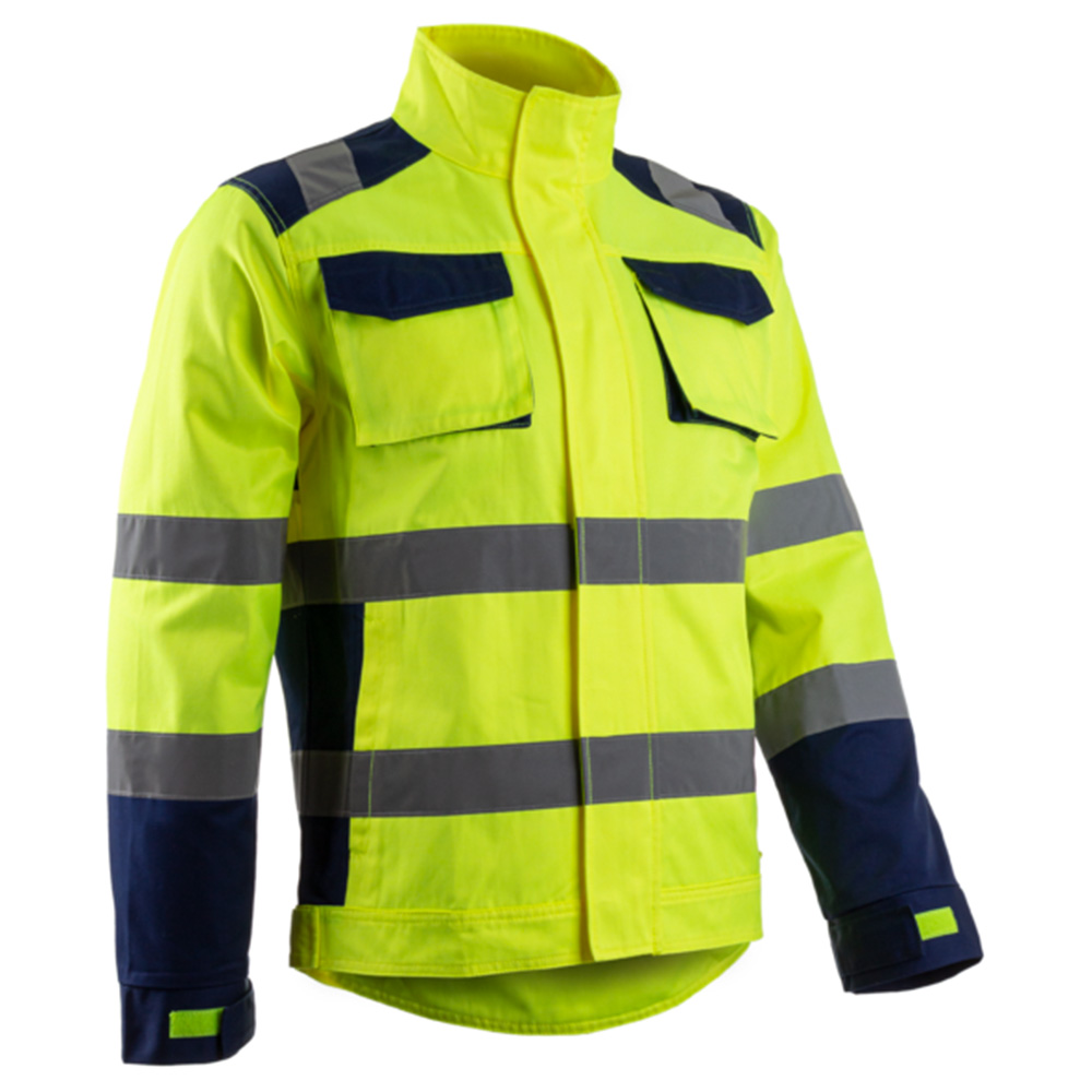 Warnschutzjacke HIBANA gelb-marine