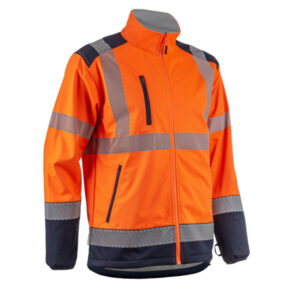 Warnschutzjacke KAZAN orange-marine