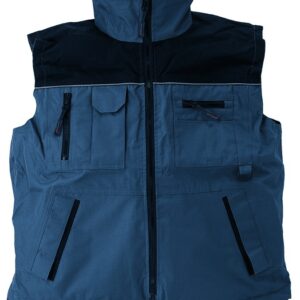 5WORWB Weste WORKER blau
