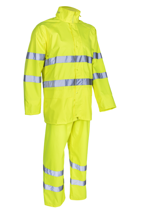Warnschutz-Regenbekleidungsset KAWA gelb