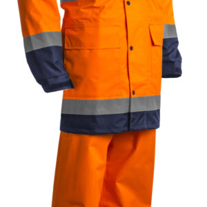 Warnschutz-Regenbekleidungsset HYDRA orange-blau