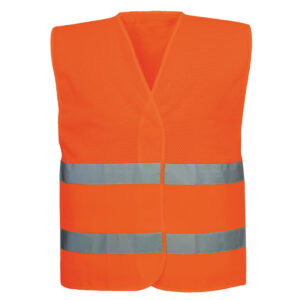 Warnweste KANES MESH orange, Einheitsgrösse