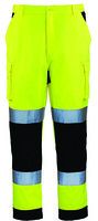 Warnschutzhose PATROL gelb/navy
