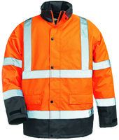 Hi-Viz Parka ROADWAY orange/blau