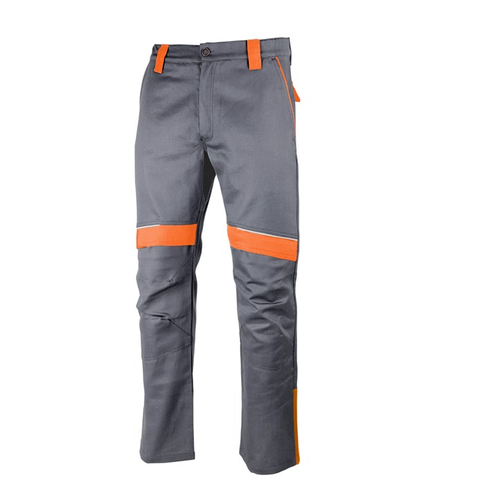 Arbeitshose GREENLAND grau-orange