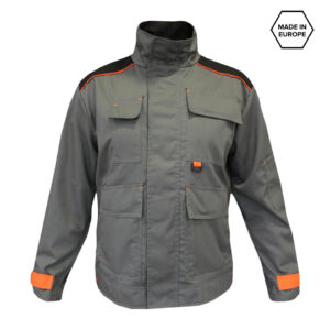 8SPEKJGfront Arbeitsjacke SPEKTAR, grau