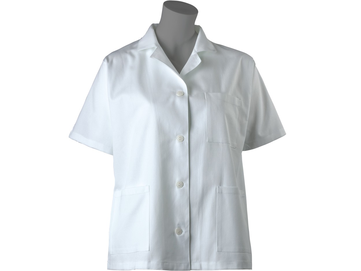 GASTRO Damenbluse-weiss