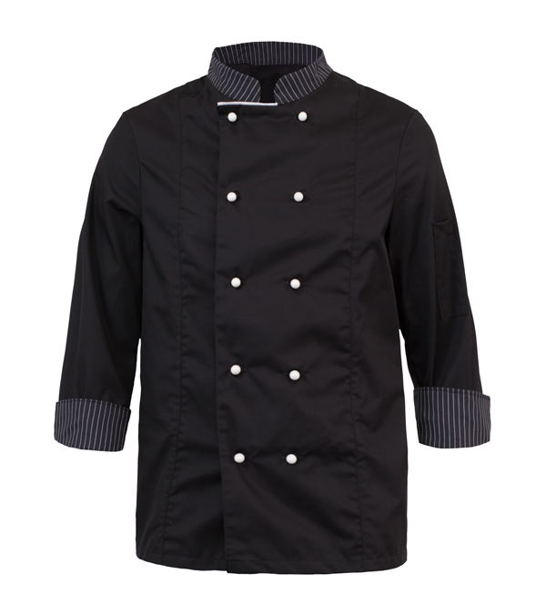 Kochbluse Herren ADRIATIC schwarz