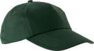 kp034-forest_green-a1 US-Mütze First waldgrün 5 Felder, Kunststoff-Grössenregler