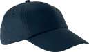 kp034-navy-a1 US-Mütze First navy, 5 Felder, Kunststoff-Grössenregler