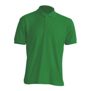 Herren-Polo-T-Shirt mit kurzen Ärmeln, grün