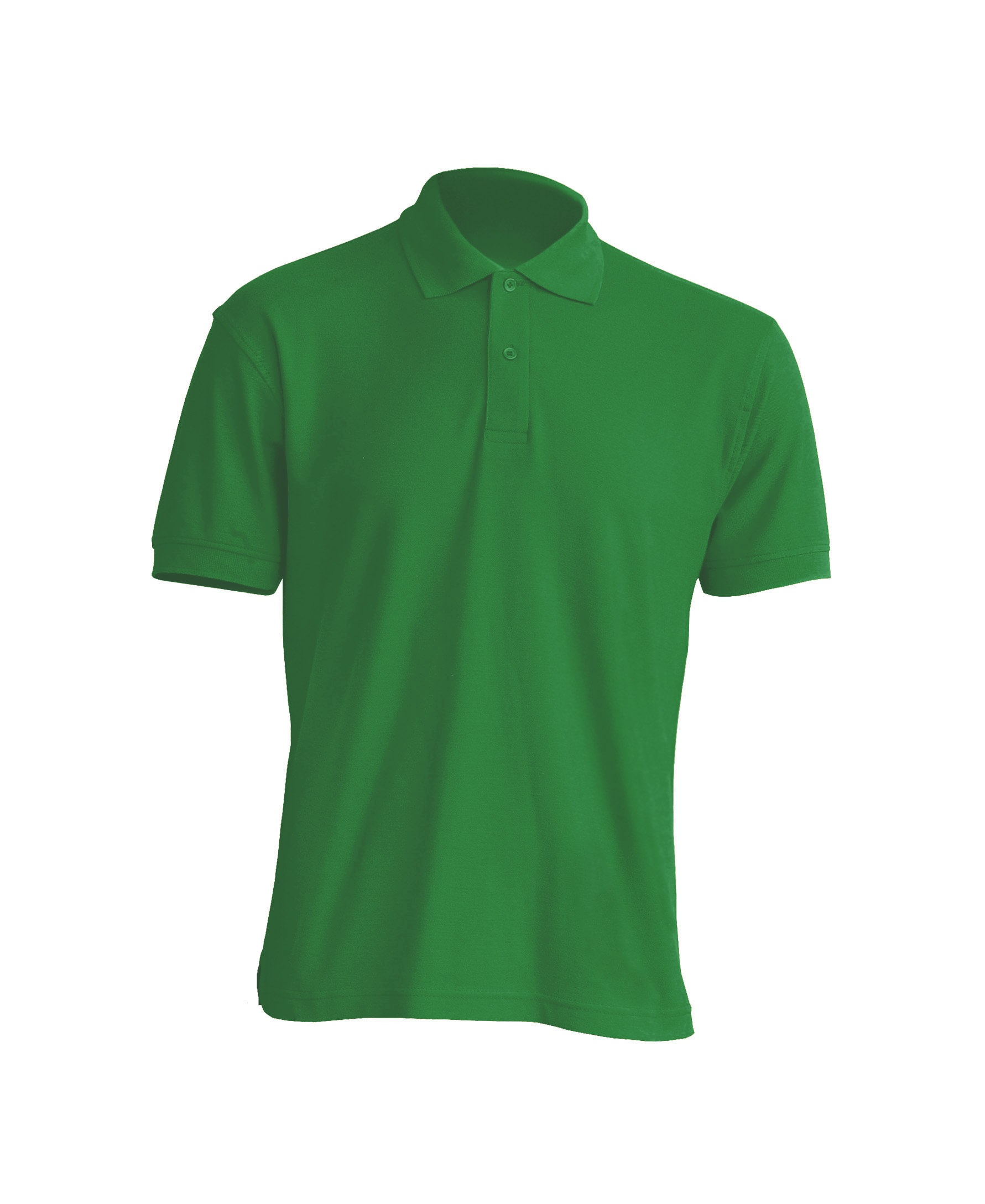 Herren-Polo-T-Shirt mit kurzen Ärmeln, grün
