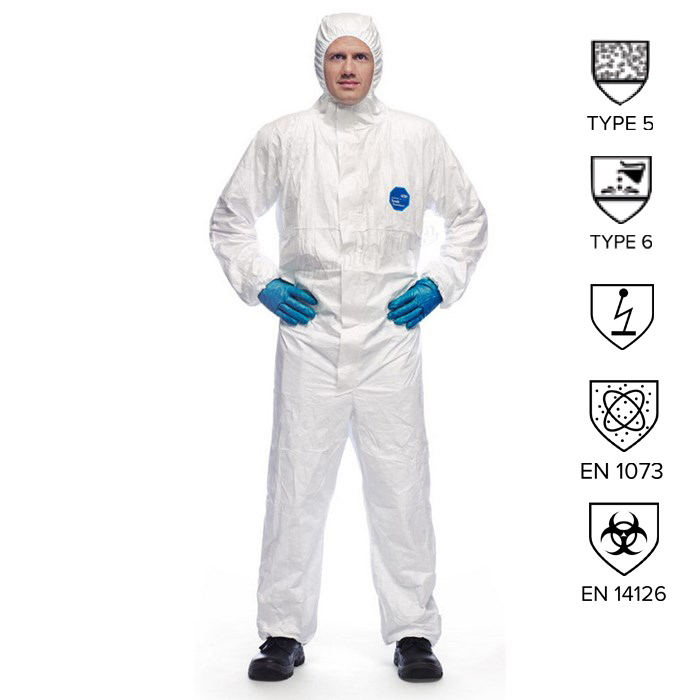 TYVEK Classic Xpert Schutzanzug, weiss Grösse